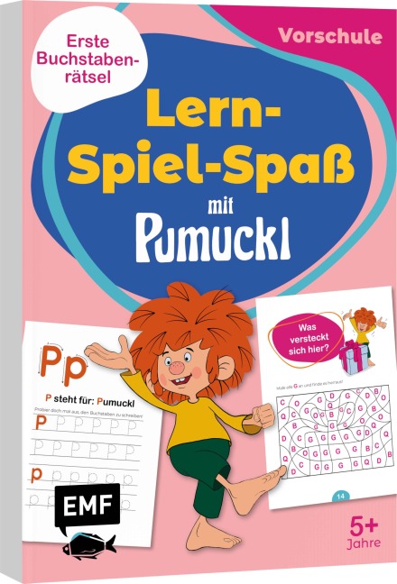 Lern-Spiel-Spaß mit Pumuckl - Mein Vorschulblock: Erste Buchstaben - 
