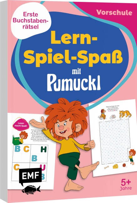 Lern-Spiel-Spaß mit Pumuckl - Mein Vorschulblock: Erste Buchstaben - 