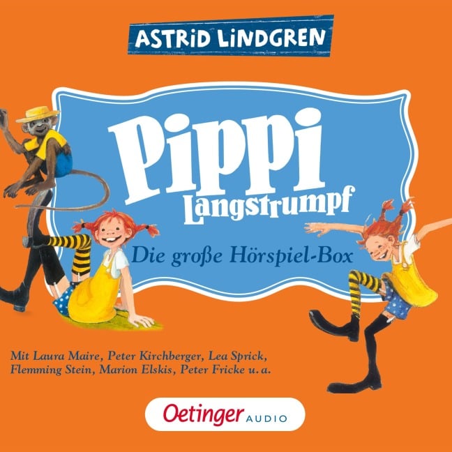 Pippi Langstrumpf. Die große Hörspielbox - Astrid Lindgren, Dieter Faber, Frank Oberpichler