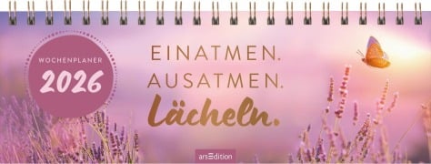 Tischkalender Einatmen. Ausatmen. Lächeln. 2026 - 