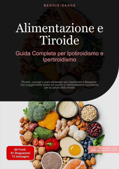 Alimentazione e Tiroide: Guida Completa per Ipotiroidismo e Ipertiroidismo - Bendis A. I. Saage - Italiano