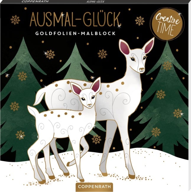 Ausmal-Glück Goldfolien-Malblock - 