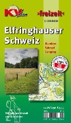 Elfringhauser Schweiz, KVplan, Wanderkarte/Radkarte/Freizeitkarte, 1:20.000 / 1:2.500 - 