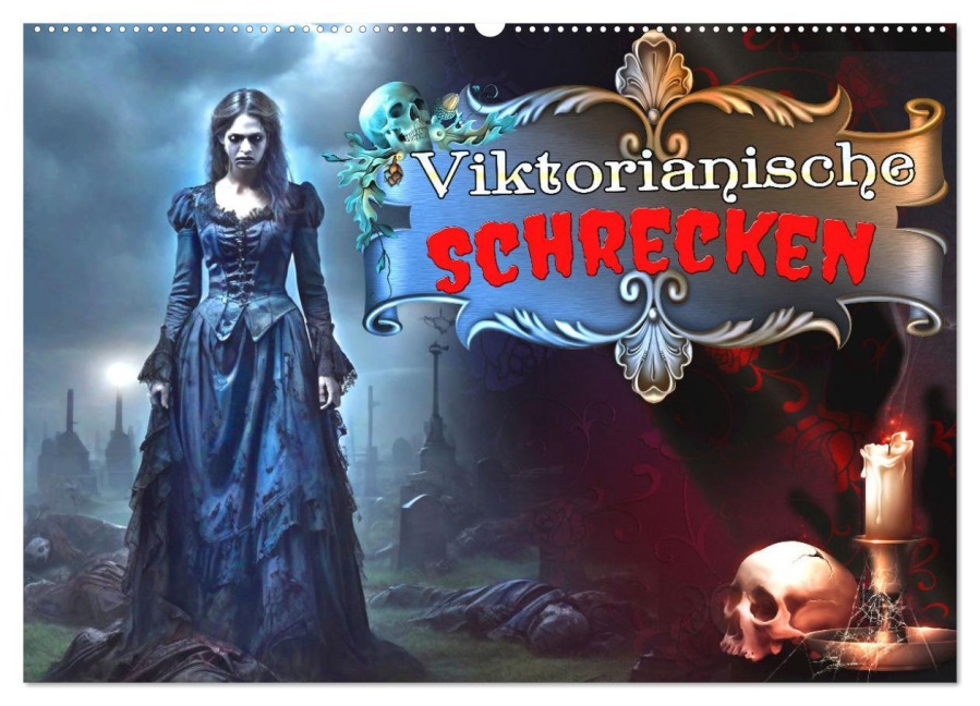 Viktorianische Schrecken (Wandkalender 2026 DIN A2 quer), CALVENDO Monatskalender - Karsten Schröder