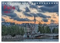 Paris (Tischkalender 2024 DIN A5 quer), CALVENDO Monatskalender - Thomas Leonhardy