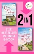 Cover-Bild zum Titel 'Das Rosencottage am Meer & Hollywell Hearts: Die kleine Farm am Meer' von 'Jennifer Wellen'