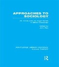 Cover-Bild zum Titel 'Approaches to Sociology (RLE Social Theory)' von ''