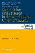 Cover-Bild zum Titel 'Schulbücher und Lektüren in der vormodernen Unterrichtspraxis' von ''