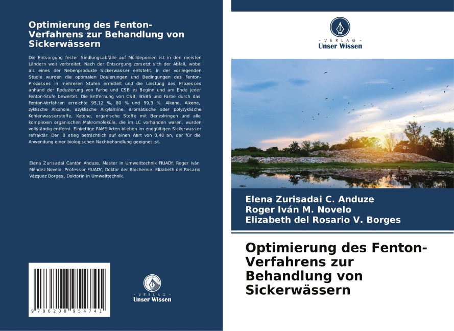 Optimierung des Fenton-Verfahrens zur Behandlung von Sickerwässern - Elena Zurisadai C. Anduze, Roger Iván M. Novelo, Elizabeth del Rosario V. Borges