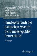 Cover-Bild zum Titel 'Handwörterbuch des politischen Systems der Bundesrepublik Deutschland' von ''