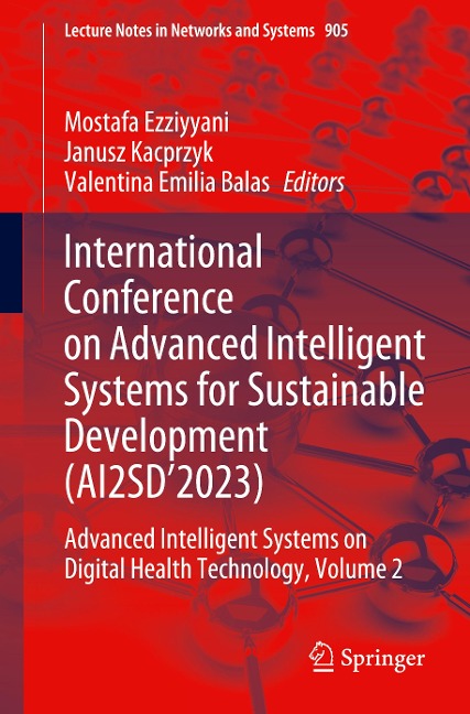 International Conference on Advanced Intelligent Systems for Sustainable Development (AI2SD¿2023) - 