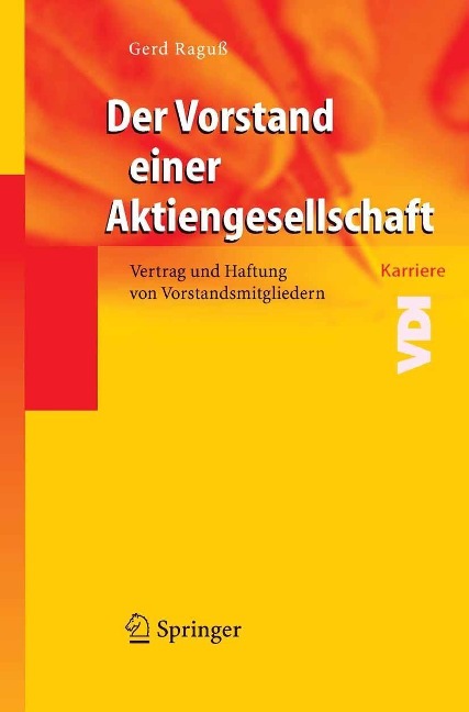 Der Vorstand einer Aktiengesellschaft - Gerd Raguß