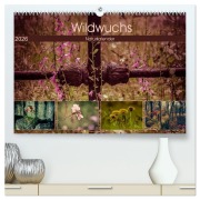 Cover-Bild zum Titel 'Wildwuchs 2026 (hochwertiger Premium Wandkalender 2026 DIN A2 quer), Kunstdruck in Hochglanz' von 'Marianne Drews'