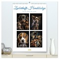 Zauberhafte Hundebabys (hochwertiger Premium Wandkalender 2024 DIN A2 hoch), Kunstdruck in Hochglanz - Steffen Gierok-Latniak