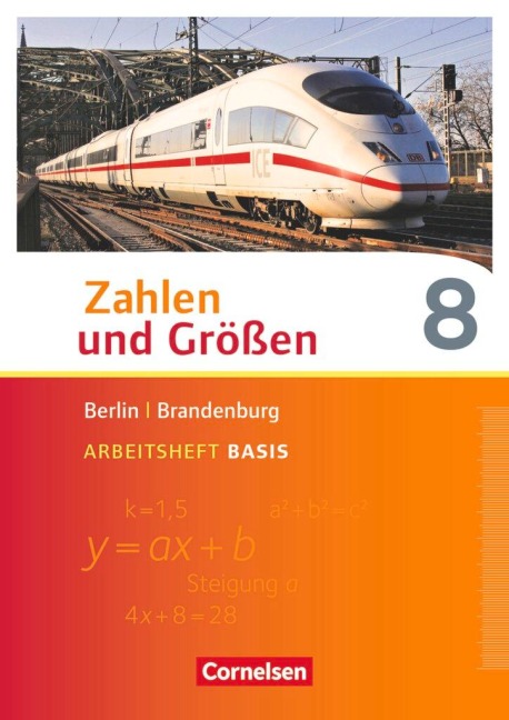 Zahlen und Größen 8. Schuljahr - Berlin und Brandenburg - Arbeitsheft Basis mit Online-Lösungen - 