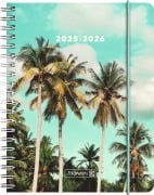 Cover-Bild zum Titel 'BRUNNEN Schülerkalender (2025/2026) "Tropical", 2 Seiten = 1 Woche, A6, 208 Seiten, PP-Umschlag, mehrfarbig' von ''