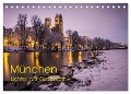 München - Lichter der Großstadt (Tischkalender 2024 DIN A5 quer), CALVENDO Monatskalender - Felix Schwab