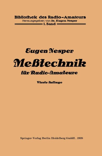 Meßtechnik für Radio-Amateure - Eugen Nesper