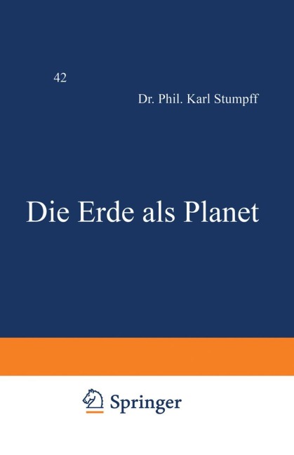 Die Erde als Planet - Karl Stumpff