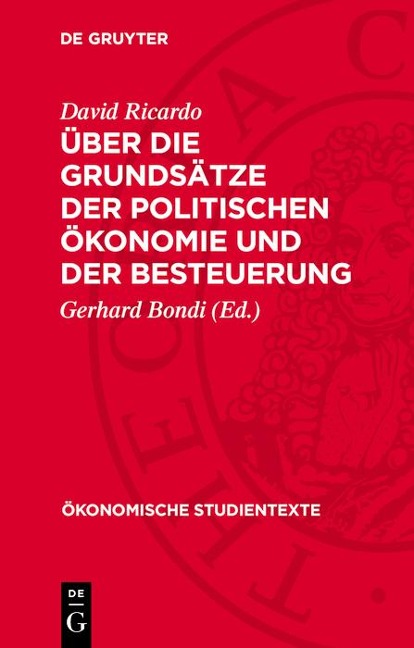 Über die Grundsätze der politischen Ökonomie und der Besteuerung - David Ricardo