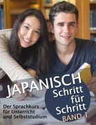 Cover-Bild zum Titel 'Japanisch Schritt für Schritt Band 1' von 'Martin Clauß, Maho Clauß'