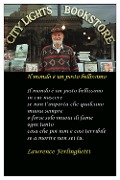 Cover-Bild zum Titel 'Il mondo è un posto bellissimo' von 'Lawrence Ferlinghetti'