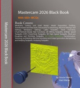 Cover-Bild zum Titel 'Mastercam 2026 Black Book' von 'Gaurav Verma'