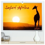 Safari Afrika (hochwertiger Premium Wandkalender 2026 DIN A2 quer), Kunstdruck in Hochglanz - Gerd-Uwe Neukamp