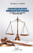 Cover-Bild zum Titel 'Contentieux du droit communautaire africain' von 'Konate'