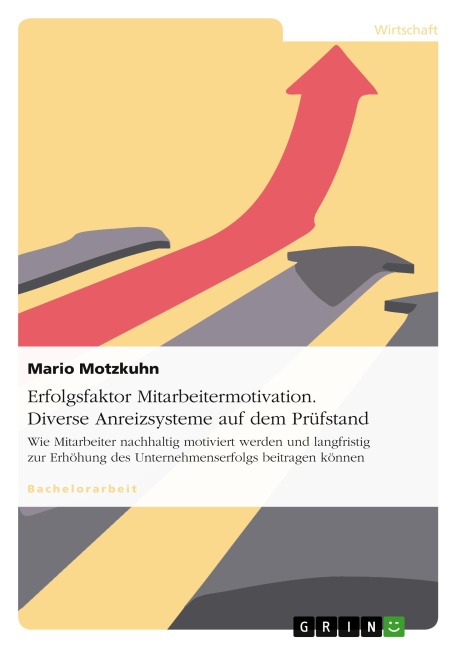 Erfolgsfaktor Mitarbeitermotivation. Diverse Anreizsysteme auf dem Prüfstand - Mario Motzkuhn