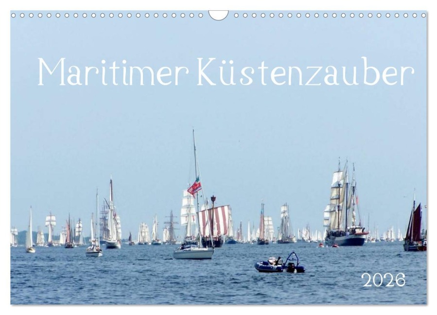 Maritimer Küstenzauber (Wandkalender 2026 DIN A3 quer), CALVENDO Monatskalender - Anne Seltmann