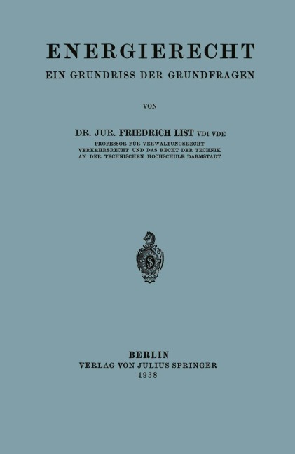 Energierecht - Friedrich List