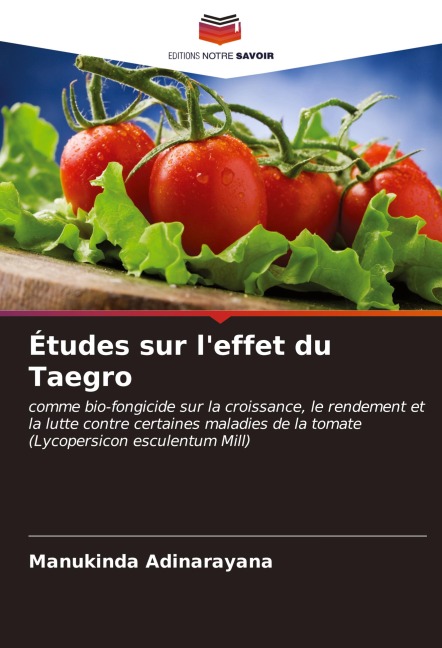 Études sur l'effet du Taegro - Manukinda Adinarayana