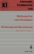 Cover-Bild zum Titel 'Erfahrung und Berechnung' von 'Wolfgang Coy, Lena Bonsiepen'
