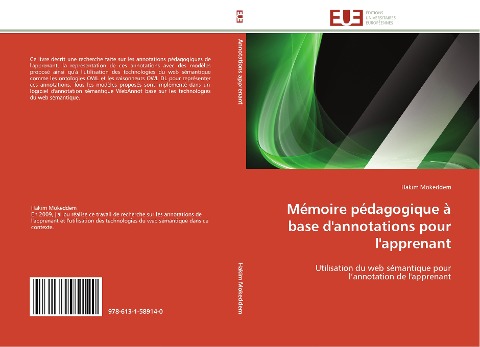 Mémoire pédagogique à base d'annotations pour l'apprenant - Hakim Mokeddem