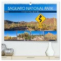 SAGUARO NATIONAL PARK Heimat des Saguaro-Kaktus (hochwertiger Premium Wandkalender 2024 DIN A2 quer), Kunstdruck in Hochglanz - Melanie Viola