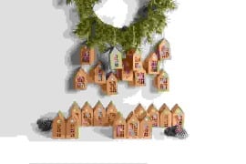Cover-Bild zum Titel 'Adventskalender Papphäuser,24 Stk., 9x4,5x4,5cm, FSC MIX' von ''