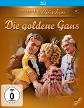 Cover-Bild zum Titel 'Die goldene Gans' von 'Jacob Grimm, Wilhelm Grimm, Bert Grund'