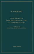 Cover-Bild zum Titel 'Vorlesungen Über Differential- und Integralrechnung' von 'Richard Courant'