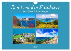 Cover-Bild zum Titel 'Rund um den Fuschlsee (Wandkalender 2027 DIN A4 quer), CALVENDO Monatskalender' von 'Christa Kramer'