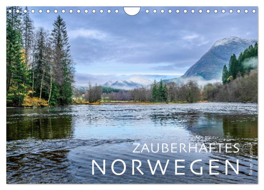 ZAUBERHAFTES NORWEGEN (Wandkalender 2026 DIN A4 quer), CALVENDO Monatskalender - Rainer Kuczinski