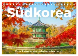 Cover-Bild zum Titel 'Südkorea - Eine Reise in ein unbekanntes Land. (Tischkalender 2026 DIN A5 quer), CALVENDO Monatskalender' von 'M. Scott'