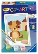 Cover-Bild zum Titel 'CreArt, Malen nach Zahlen Kinder - Süßer Hund' von ''