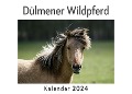 Dülmener Wildpferd (Wandkalender 2024, Kalender DIN A4 quer, Monatskalender im Querformat mit Kalendarium, Das perfekte Geschenk) - Anna Müller