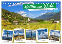 Grüße aus Wald (Tischkalender 2025 DIN A5 quer), CALVENDO Monatskalender - Christa Kramer