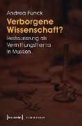 Cover-Bild zum Titel 'Verborgene Wissenschaft?' von 'Andrea Funck'