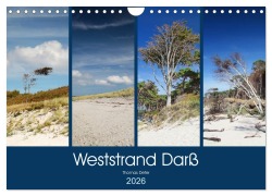 Cover-Bild zum Titel 'Weststrand Darß (Wandkalender 2026 DIN A4 quer), CALVENDO Monatskalender' von 'Thomas Deter'