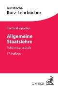 Cover-Bild zum Titel 'Allgemeine Staatslehre' von 'Reinhold Zippelius'