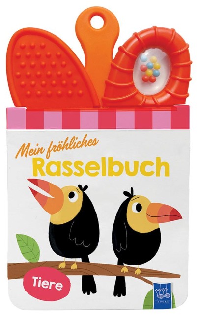 Mein fröhliches Rasselbuch - Tiere - 