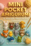 Cover-Bild zum Titel 'Mini Pocket Amigurumi' von 'Grandma Esther'